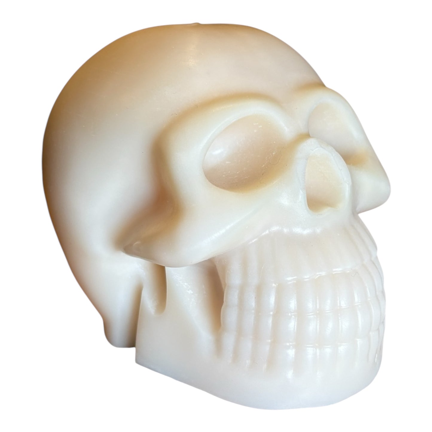 The Skull Candle - Colour: White // Scent: Coconut